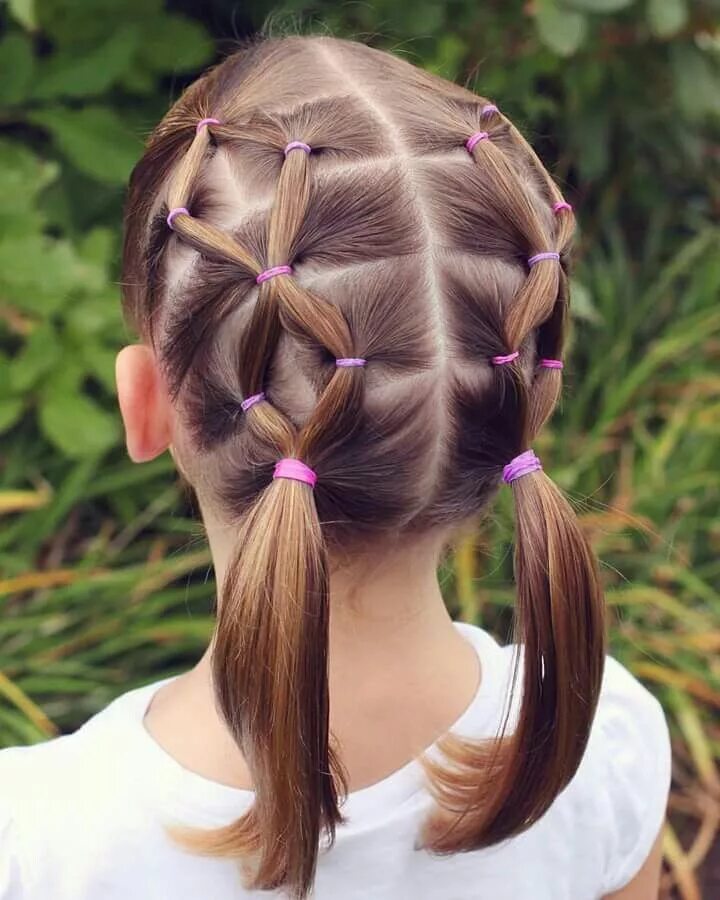 Alix’s Hairstyles on Instagram: "I made this quick and easy elastic waterfall st