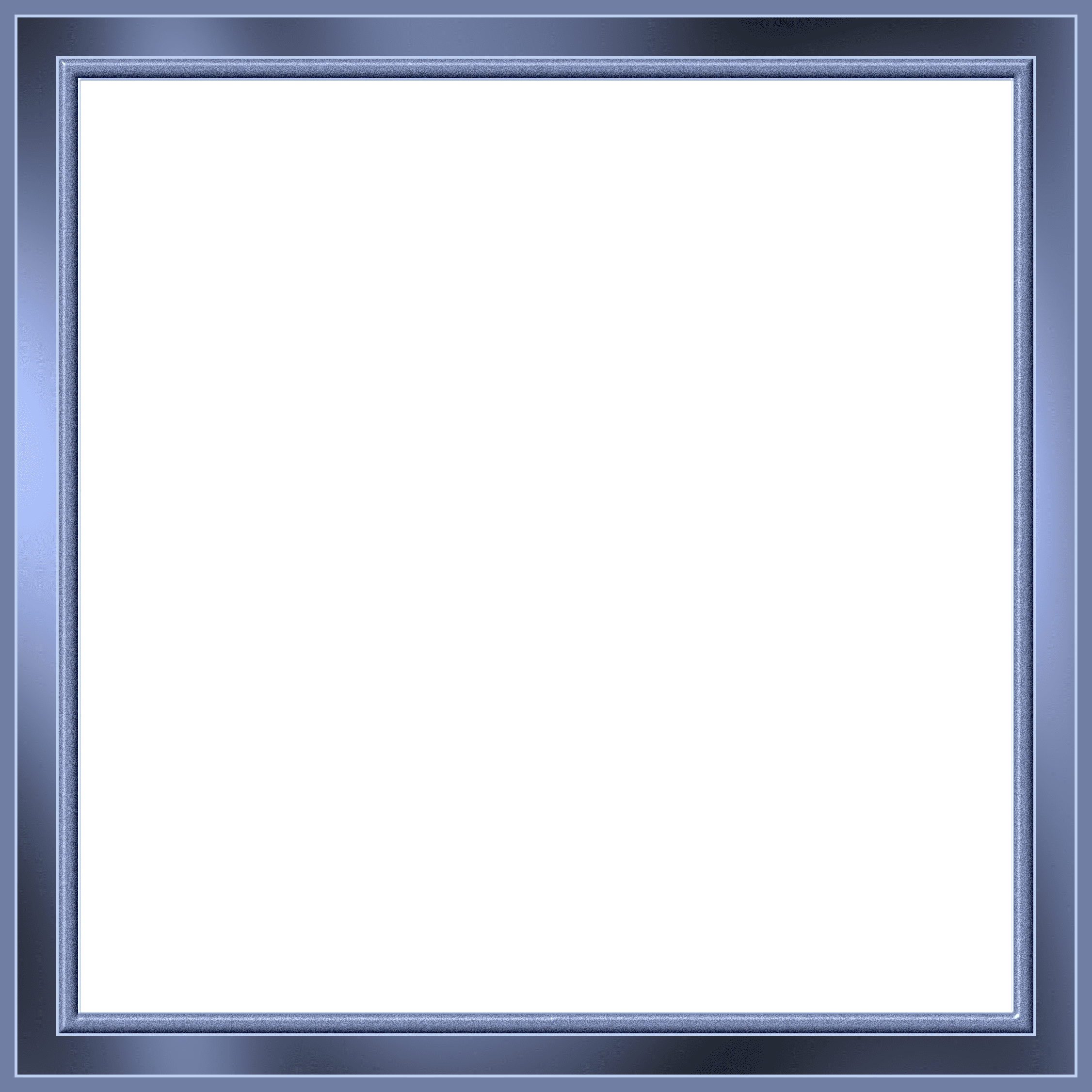 Простые рамки для фото Blue Gray Frame PNG in 2024 Frame, Blue frames, Blue