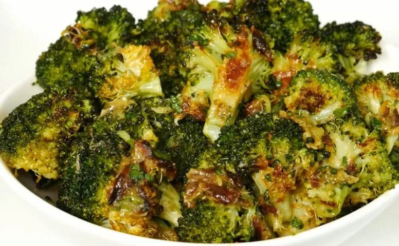 Простые рецепты с брокколи с фото Roasted broccoli with garlic and lemon: the tasty side dish