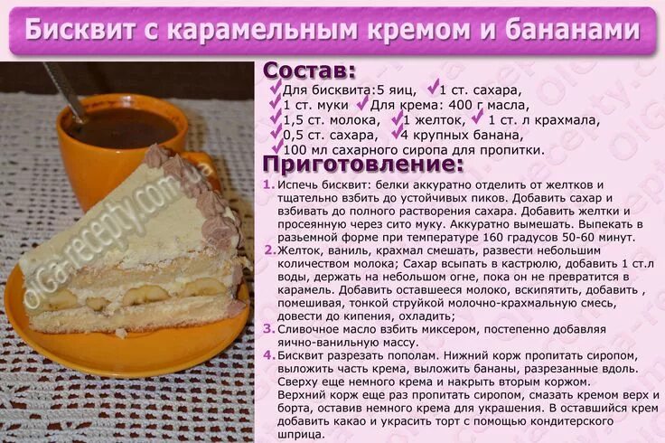 Простые рецепты выпечки тортов с фото Pin auf Карточки с рецептами Backen