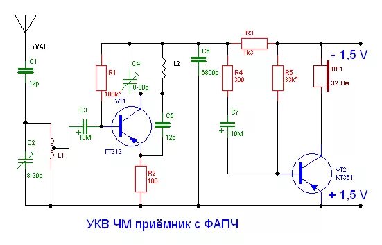 Простые схемы приемников своими руками Ответы Mail.ru: вопрос про транзистор гт313б