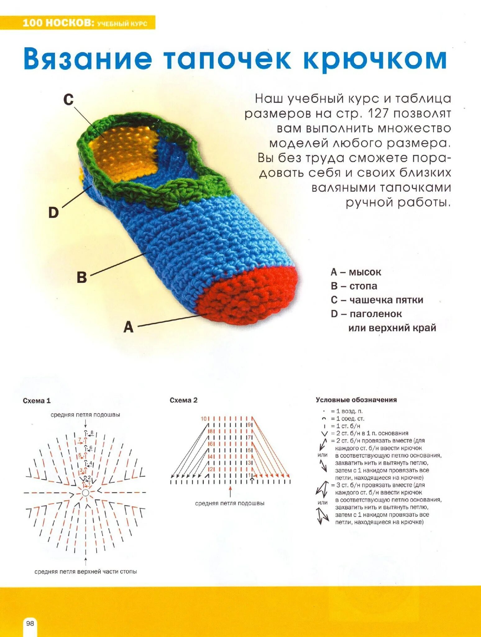 Простые схемы тапочек крючком HTpP1g9gn_M.jpg (1548 × 2048) носки, обувь спицами, крючком Постила