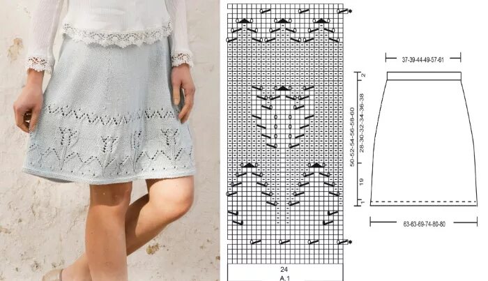 Простые схемы юбок спицами Картинки ЮБКА СПИЦАМИ КРАСИВЫМ УЗОРОМ СХЕМЫ