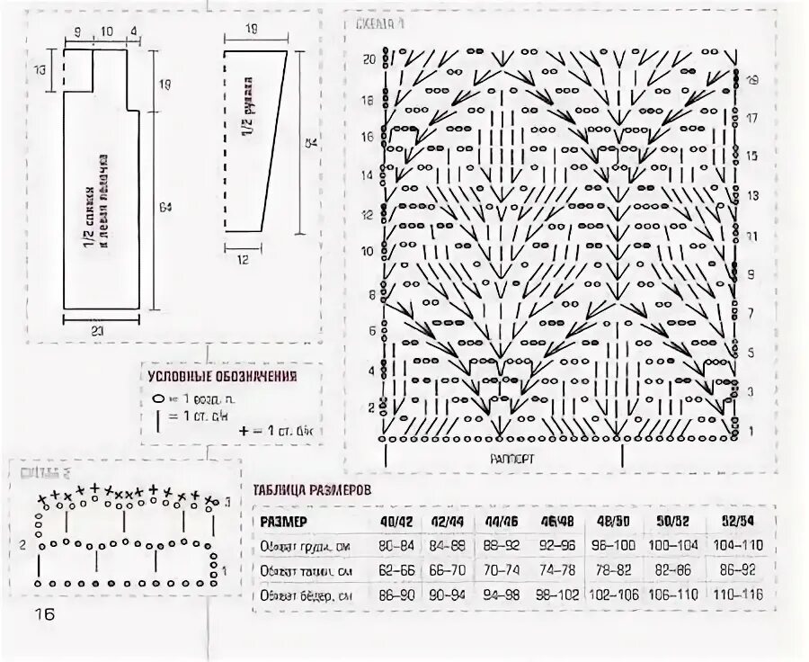 Простые узоры спицами для кардигана со схемами Крючкомания. Вязание со схемами - Фото OK.RU Wzory