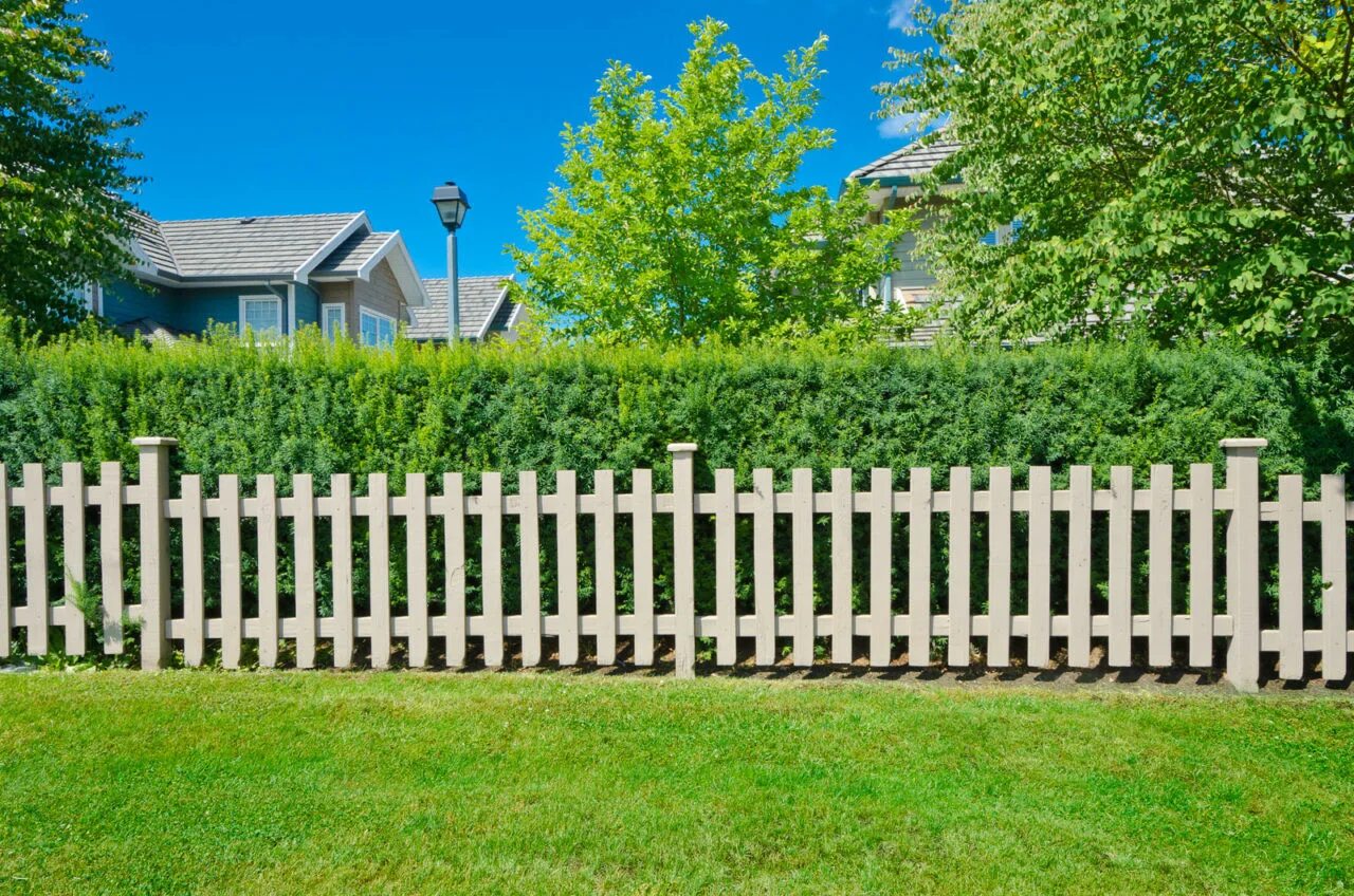 Простые заборы фото Sales and installation of fences in Witham with addresses, reviews and photos - 