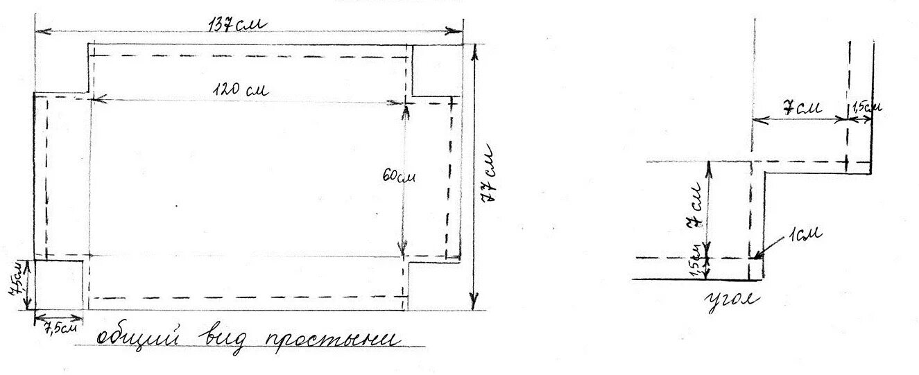 Простыня на резинке своими руками выкройки Простыни на резинке 60х120 - CormanStroy.ru