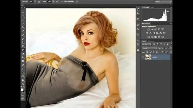 Просветить одежду на фото онлайн photoshop cs 6 - смотреть видео онлайн от "Ретушь в фокусе" в хорошем качестве, 