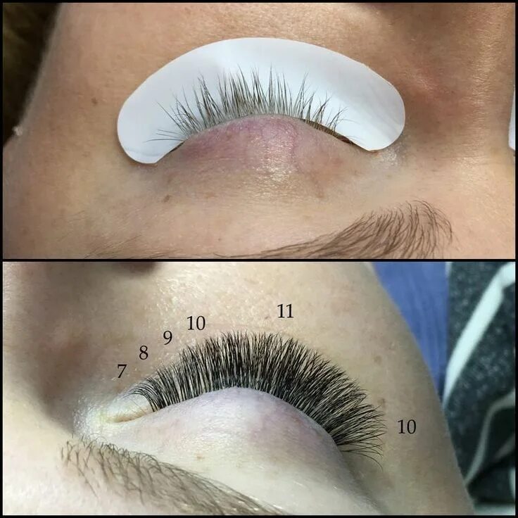 Процесс наращивания ресниц фото Alongamento de cílios fio a fio 70,00 em Promoção #BestMascaraProducts Eyelash e