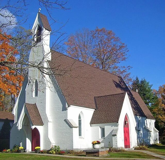 Протестантская церковь 16 век фото File:St Thomas Episcopal Church, Amenia Union, NY.jpg - Wikipedia