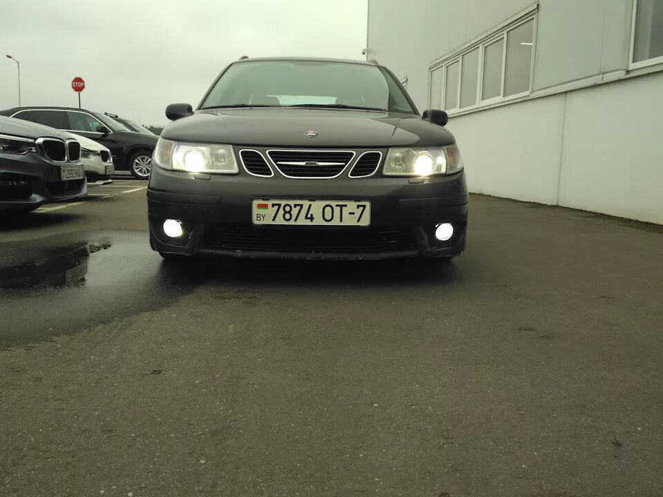 Противотуманки saab 9 3 подключение ПТФ - Saab 9-5, 2,3 л, 2003 года тюнинг DRIVE2