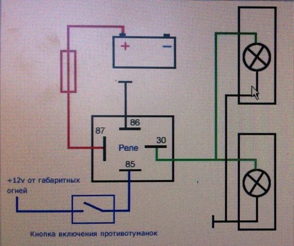 Противотуманные фары камаз схема подключения Вопросы - Ответы НИВА 4х4 OFF-ROAD Клуб Запчасти ВАЗ ВКонтакте