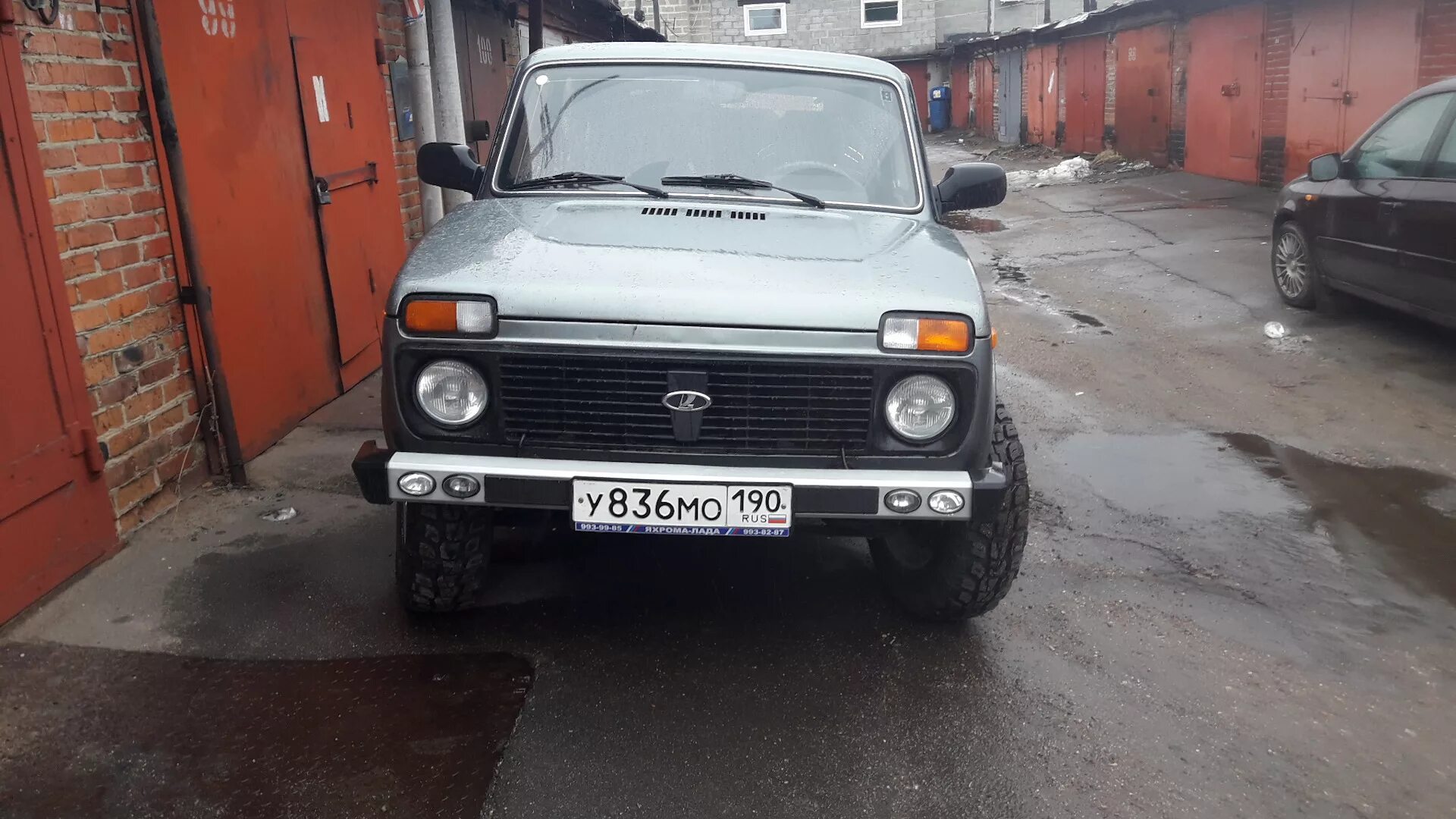 Противотуманные фары нива фото Противотуманки. - Lada 4x4 5D, 1,7 л, 2011 года электроника DRIVE2