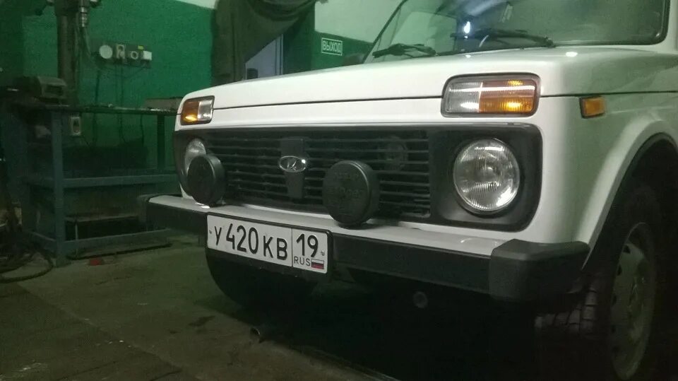 Противотуманные фары нива фото ПТФ Освар - Lada 4x4 3D, 1,7 л, 2014 года тюнинг DRIVE2