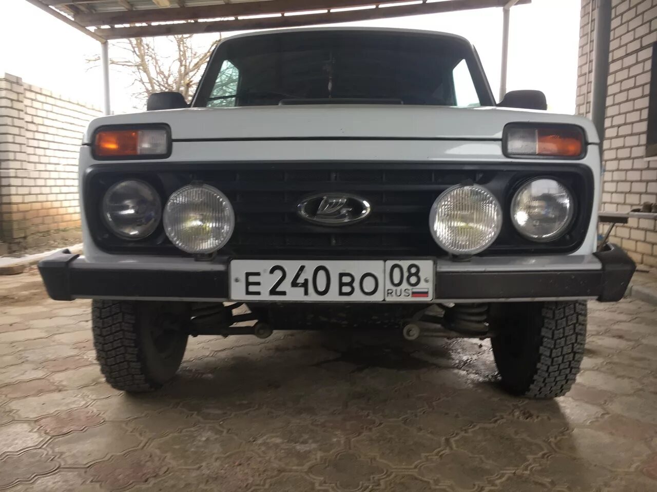 Противотуманные фары нива фото Установил противотуманки Весем! - Lada 4x4 3D, 1,7 л, 2016 года аксессуары DRIVE