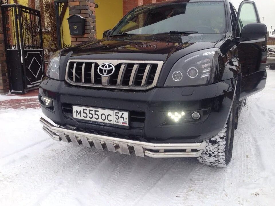 Противотуманные фары прадо 120 тюнинг купить Toyota Land Cruiser Prado 120 ДХО Ego Light - Студия Авто Света Rowl на DRIVE2