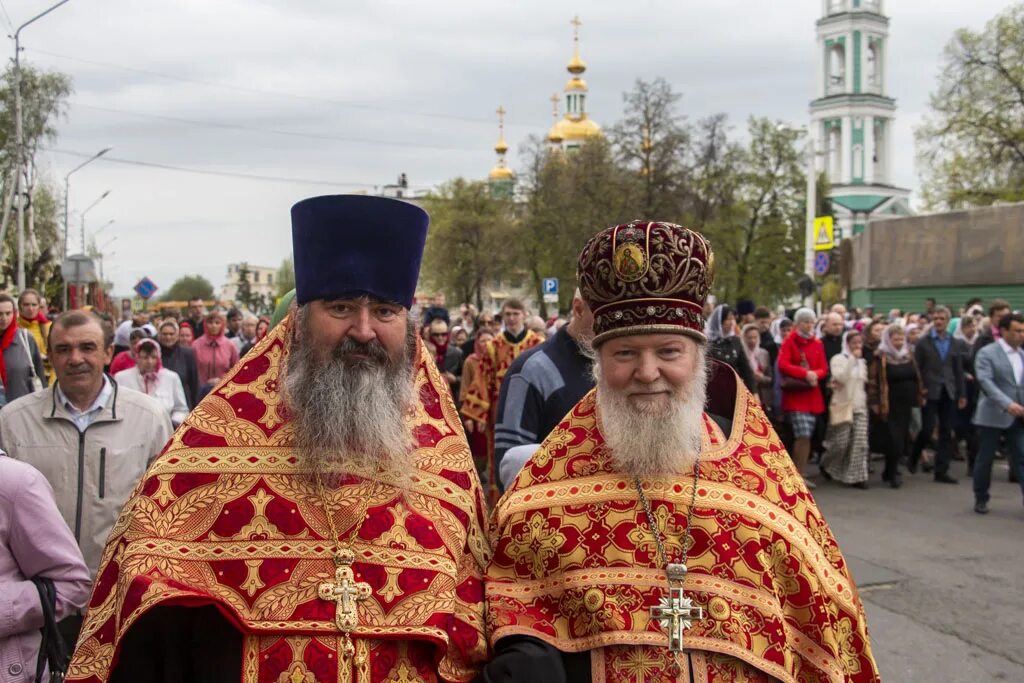 Протоиерей виктор шальнев тамбов фото Состоялся Пасхальный крестный ход по улицам города Тамбова Сухотинский Богородиц