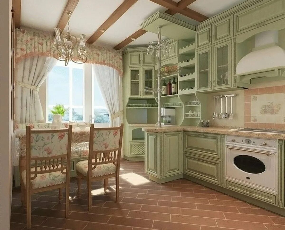 Kitchen + Living room provance design by pollianna23 Kitchen room design, Room d