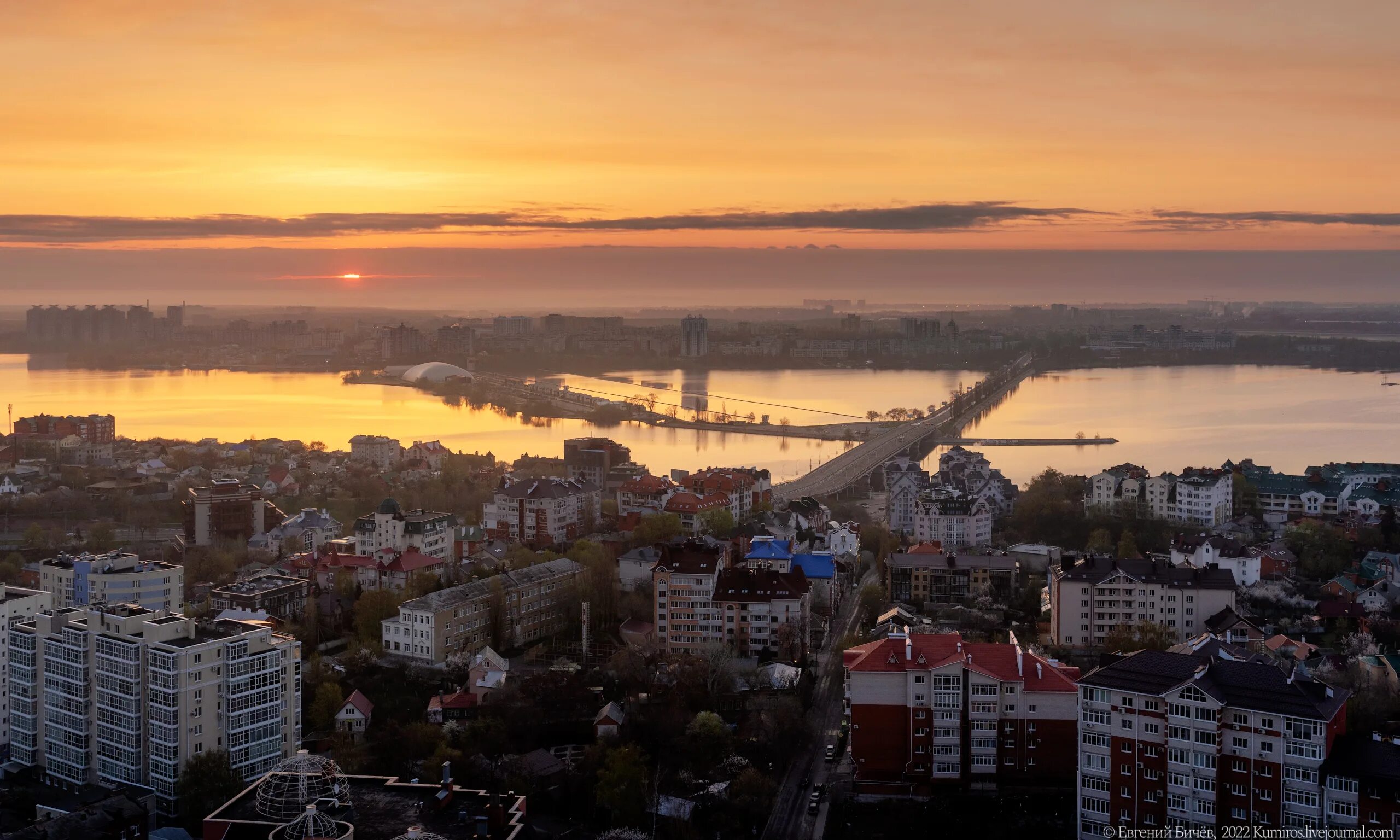 Проверенные фото воронеж Воронеж на рассвете с высоты отеля Дегас Воронеж, 2022 - Фотоблог Евгения Бичёва