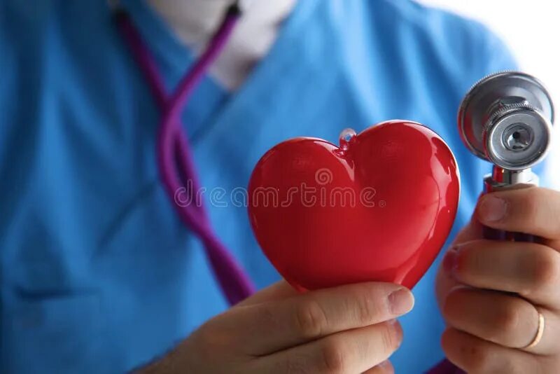 Проверяем сердце фото Stethoscope with Heart in Doctor Hands, Close-up Stock Photo - Image of health, 