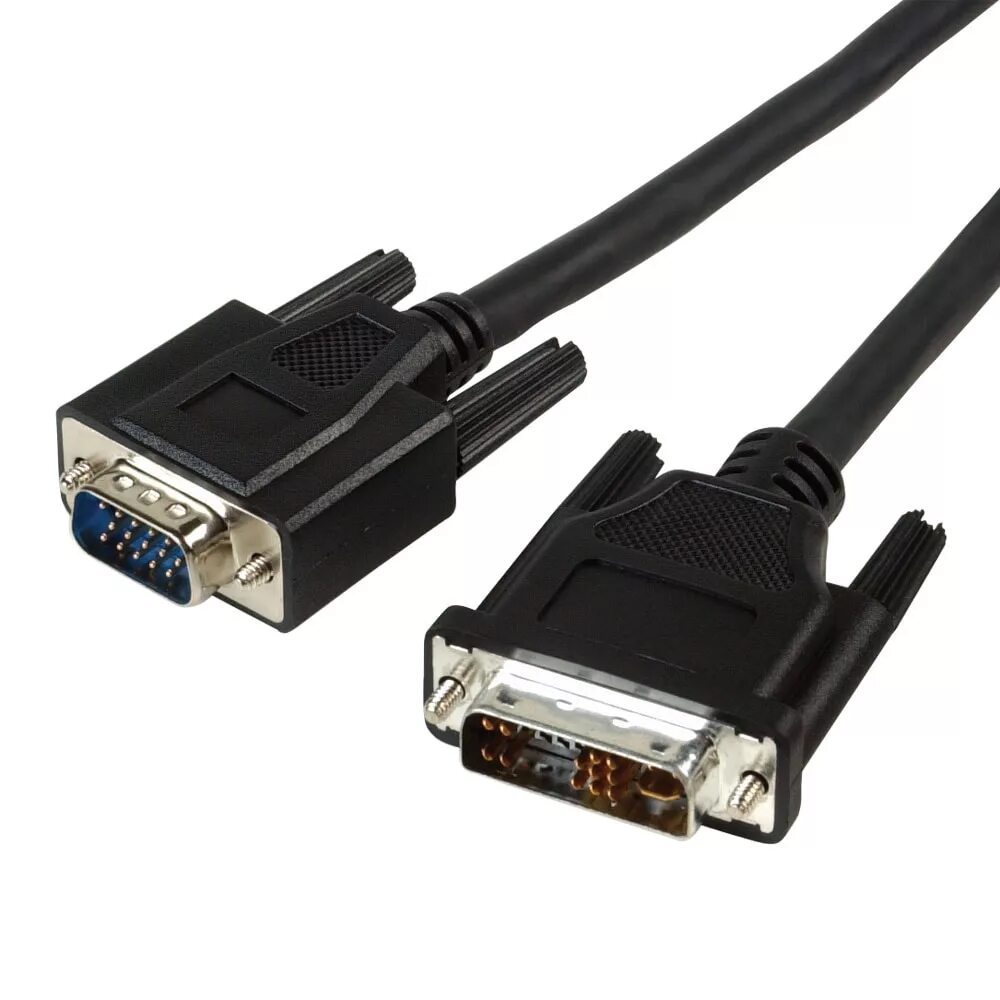 Провод для подключения 2 монитора DVI to VGA Monitor Cables DVI to SVGA/DFP Cables SVGA & DVI Monitor Cables AV Ca