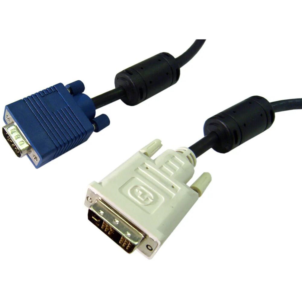 Провод для подключения 2 монитора Cable, DVI-A to VGA, 5 Meter - Compatible Cable Inc