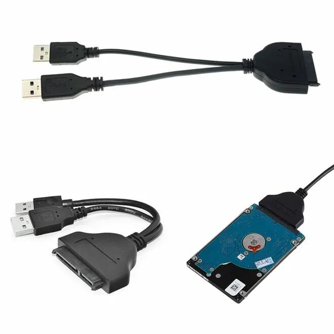 Провод для подключения диска через usb Как подключить напрямую жёсткий диск компьютера к телевизору?