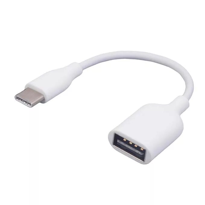 Провод для подключения флешки к телефону Кабель Type C (Usb C) - Otg Cable. Шнур для подключения флешки к телефону. Аксес