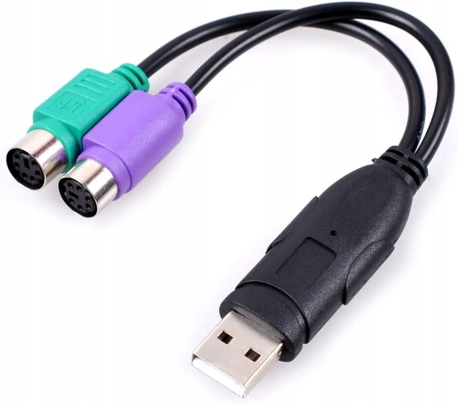 Провод для подключения клавиатуры Купить КОНВЕРТЕР UCEC PS2 В USB ДЛЯ МЫШИ И КЛАВИАТУРЫ (13015482420) с доставкой 