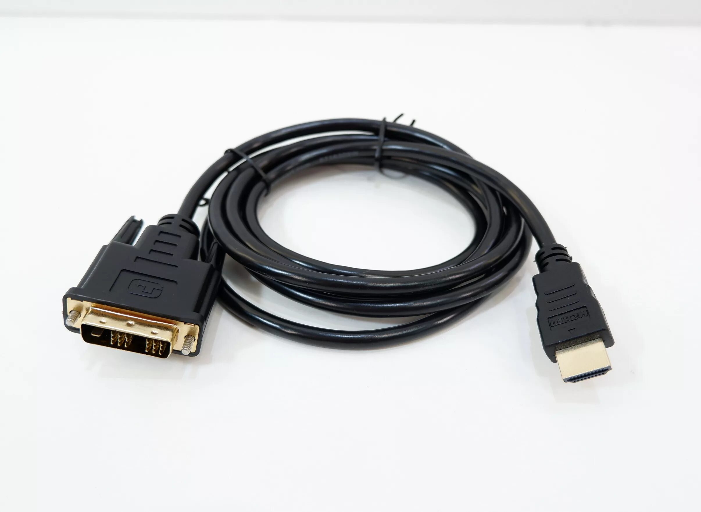 Провод для подключения монитора hdmi Кабель переходник HDMI to DVI 1.8м