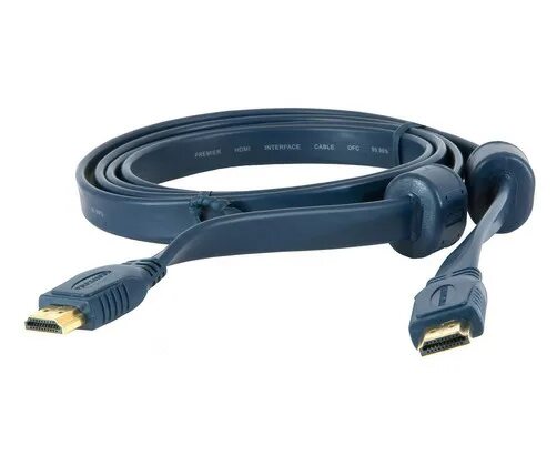 Провод для подключения ноута к телевизору Купить кабель HDMI 19M-19M V1.3 плоский, 3.0м в Минске - Аксессуары на RAM.BY