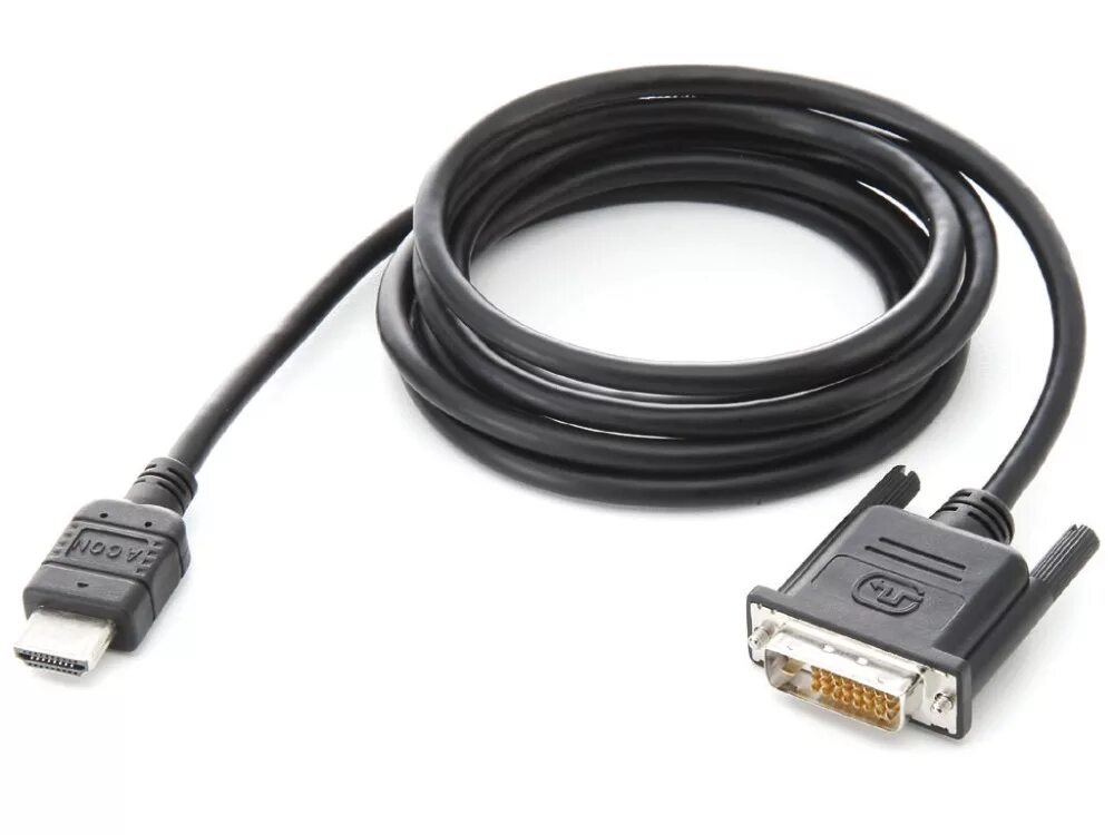 Провод для подключения ноута к телевизору Провод dvi-hdmi 1,5 м (кабель, шнур, переходник)