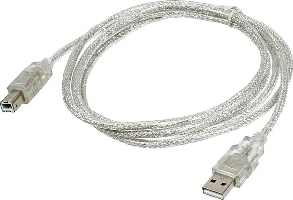 Провод для подключения принтера Кабель Buro USB 2.0 A (M) - B (M), 1.8м (USB2.0-AM/BM-TRANS) - купить по низкой 