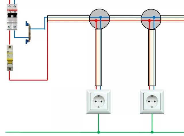 Провод для подключения розеток в квартире Как подключить розетку своими руками - пошаговые примеры