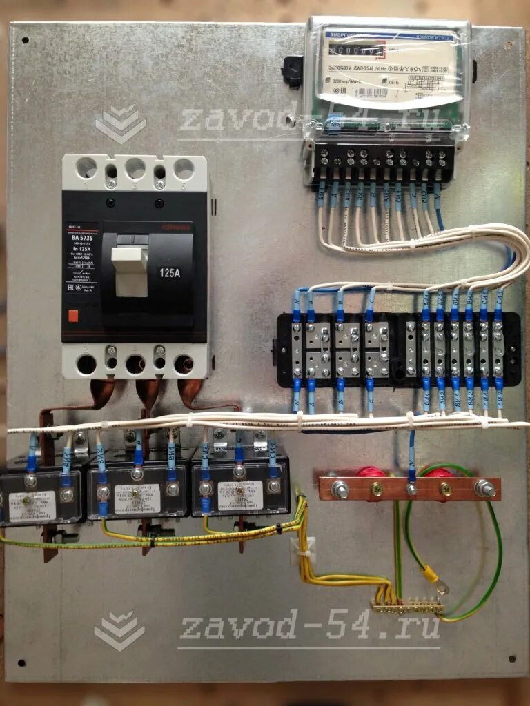 Как подключить счётчик электроэнергии