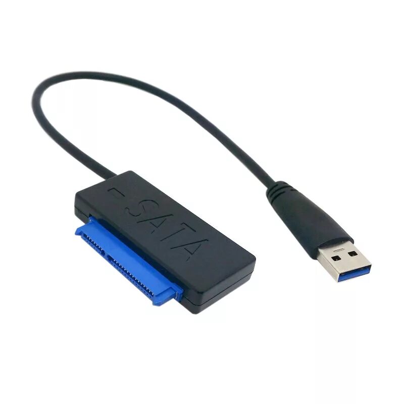 Провод для подключения жесткого диска Кабель SATA 3-USB 3,0 под прямым углом 90 градусов, 5 Гбит/с для 2,5 "HDD/SSD AT