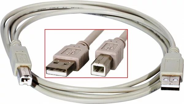 Провод подключения к принтеру телефон Кабель USB в дар (Санкт-Петербург). Дарудар