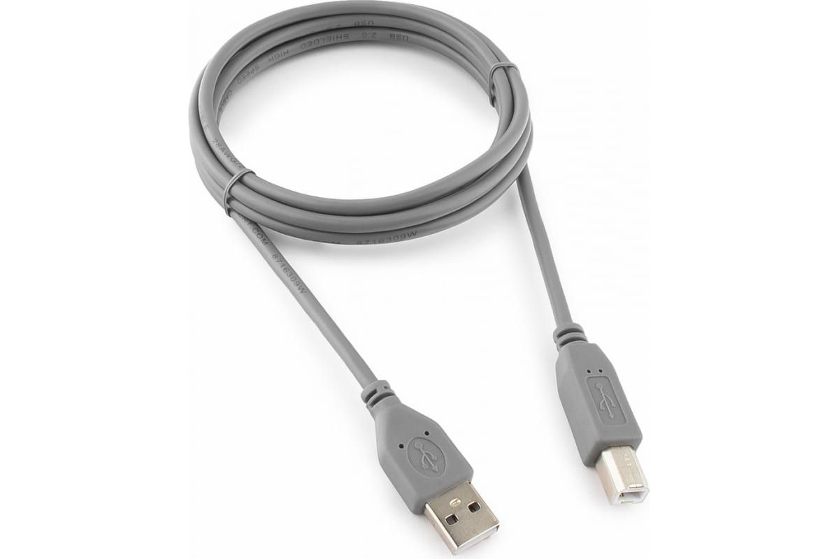 Провод подключения к принтеру телефон Кабель Cablexpert CCP-USB2-AMBM-6G USB 2.0 (am) - USB 2.0 (bm) - купить в 05.Ru,