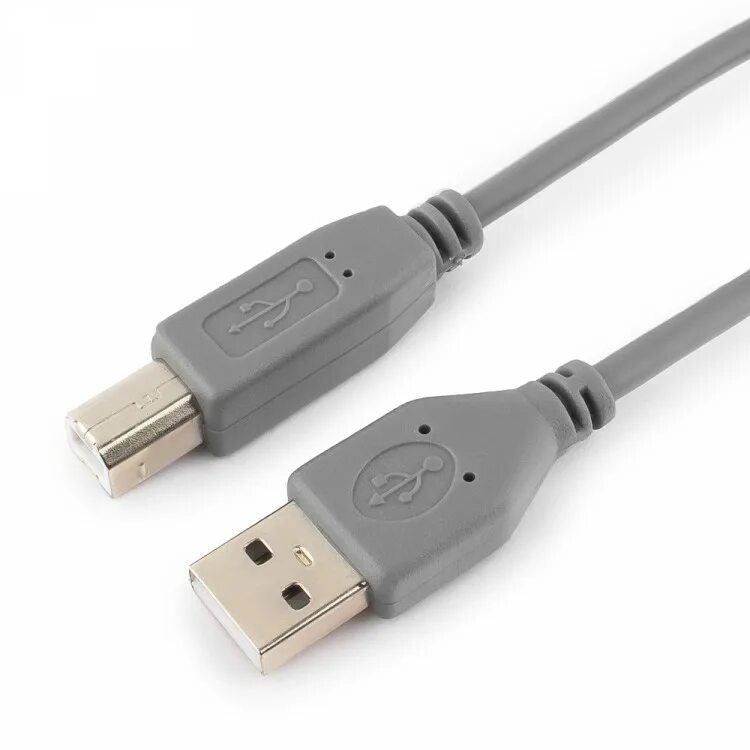 Провод usb для подключения принтера Кабель USB(штекер) - USB B(штекер) 1,8м Cablexpert Pro CCP-USB2-AMBM-6G купить в