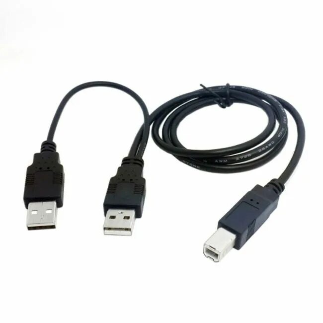 Провод usb для подключения принтера Кабель USB Type-B MDR U3-072 - купить по низкой цене в интернет-магазине OZON (1