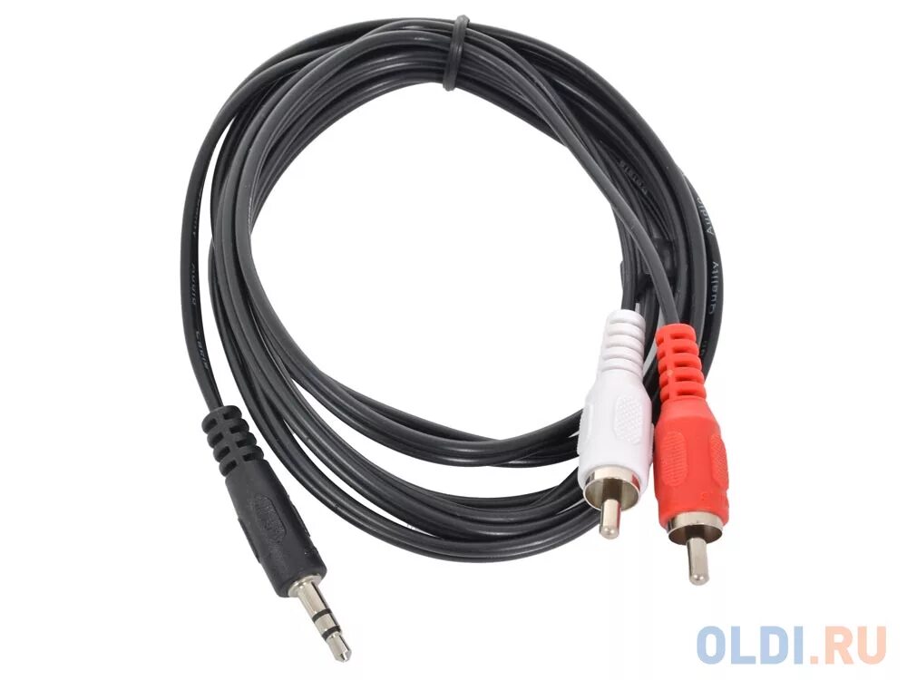 Провода для подключения музыки Кабель Audio Jack 3.5M/2xRCA Belsis Sparks SN\BL1036 (SN1036) - купить по лучшей