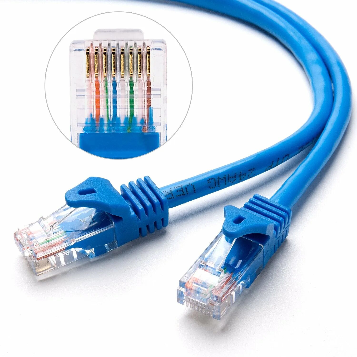 Провода интернет кабеля подключение к компьютеру Raspberry Pi RJ45 Ethernet Cable - 3 Meter - SB Components Ltd