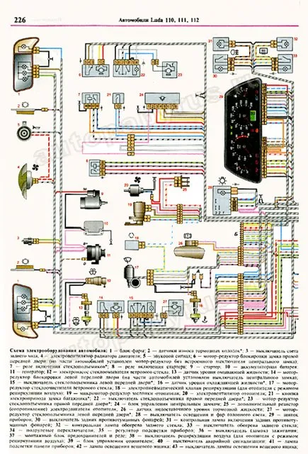 Проводка 2111 схема Автокнига: руководство / инструкция по ремонту и эксплуатации LADA (ЛАДА) 110 / 