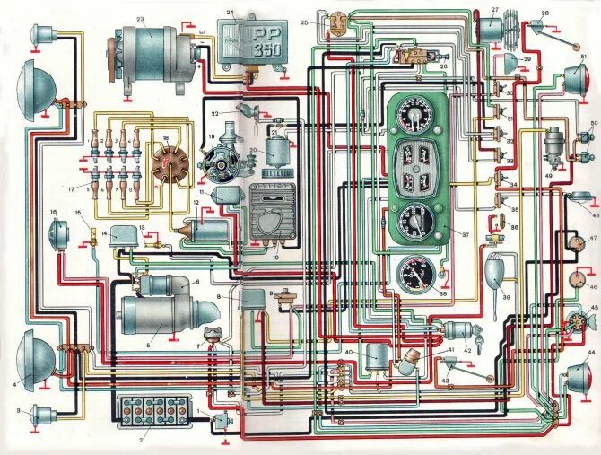 Размышления…электрика. промежуточный итог - ГАЗ 53, 5,7 л, 1983 года своими рука