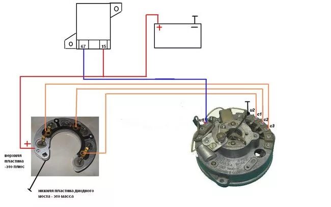 Проводка иж ю 5 от аккумулятора схема Ответы Mail.ru: Не возбуждается генератор