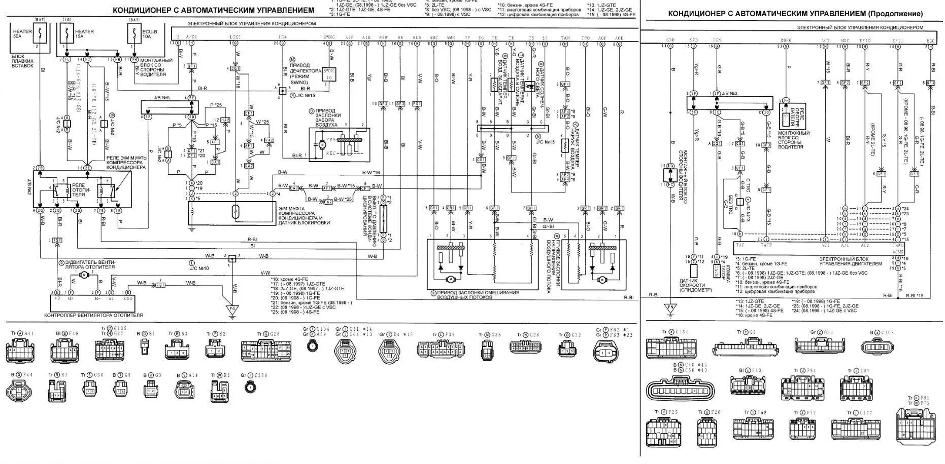 Проводка марк 2 100 схема Тихое изменение - Toyota Cresta (100), 2 л, 2000 года электроника DRIVE2