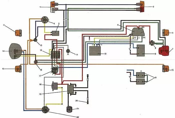 Проводка мотоцикла урал схема подключения 12 "Урал" М67-36. Часть 3. - DRIVE2