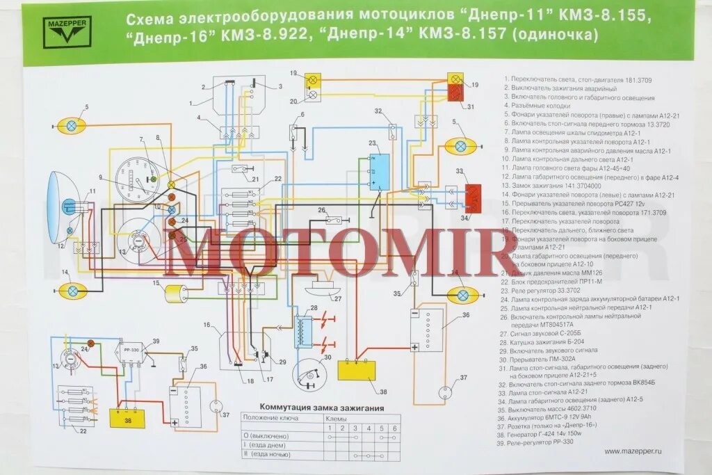 Проводка мт 11 схема Перейти на страницу с картинкой