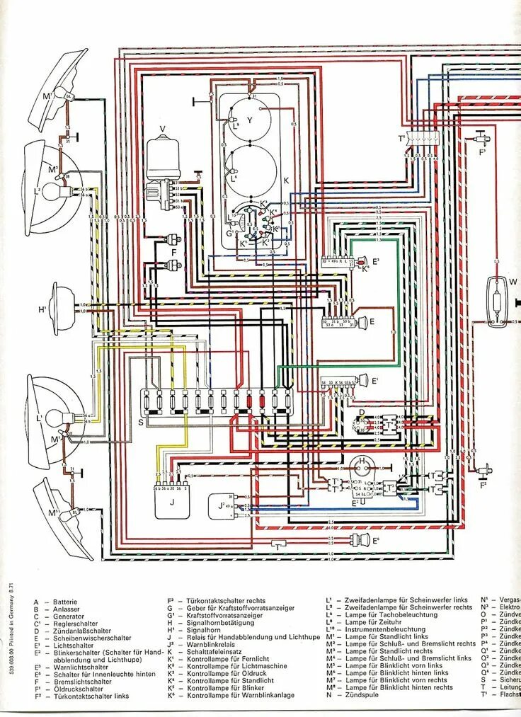 Проводка схема т4 фольксваген Pin en Vw vocho