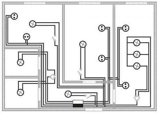 Проводка в пятиэтажке схема Замена электропроводки в хрущевке - схема, расчет и варианты самостоятельного пр
