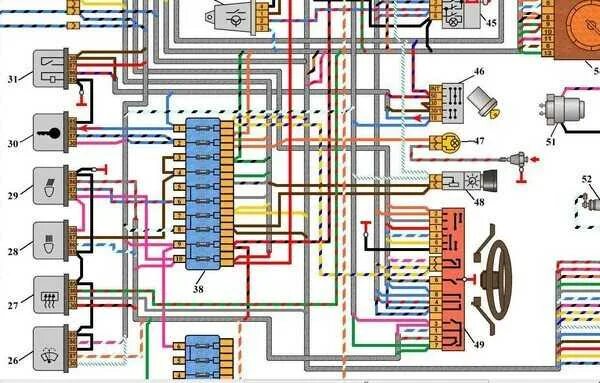 Проводка ваз нива схема Ваз 21 21 схема электрооборудования - найдено 89 картинок